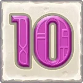 10 Kartenzeichen pink